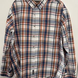 Eddie Bauer Multicolor Plaid Casual Shirt